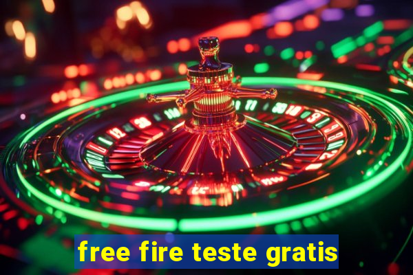 free fire teste gratis